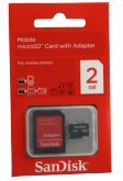 Cartão de Memória Sandisk 2 Gb